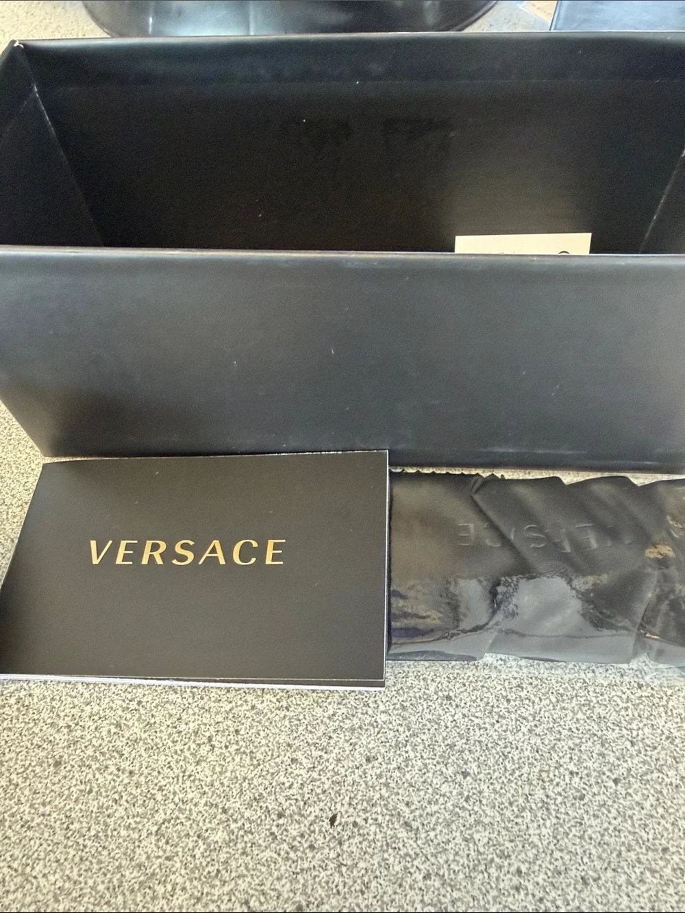 Versace Men’s Silver Mirrored Aviator Sunglasses with Black Bridge